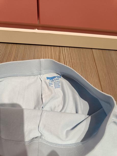 Bledomodré legíny veľ 134/140, pepperts,134