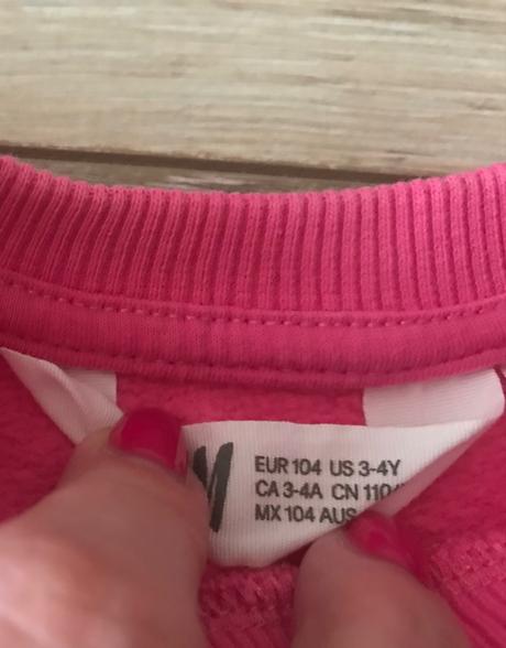 Mikina, h&m,104