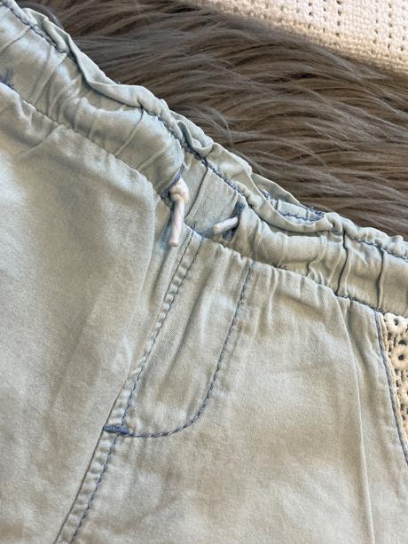 Dievčenské rifľové šortky so cute (80), 80