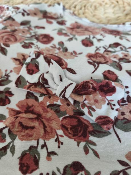 Tričko s mašľou handmade 110-116, 110