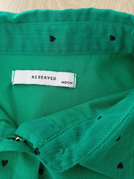 Zelené ľahké šaty, reserved,140
