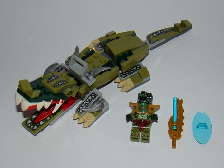 Lego chima 70126 crocodile legend beast, 