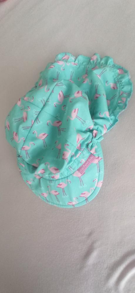 Plavky s čiapkou pre dievčatko, 80