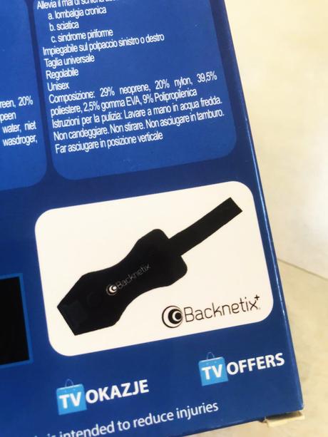 Akupresúrna opora kolien s magnetom, 