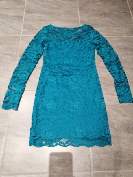 Čipkované šaty reserved vs pružné s podšívkou, reserved,s