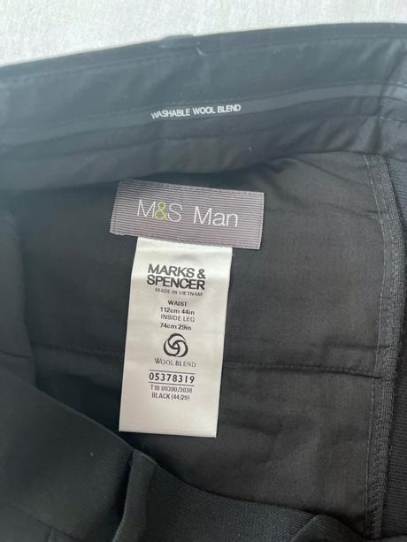 Marks&spencer oblekové nohavice, marks & spencer,60