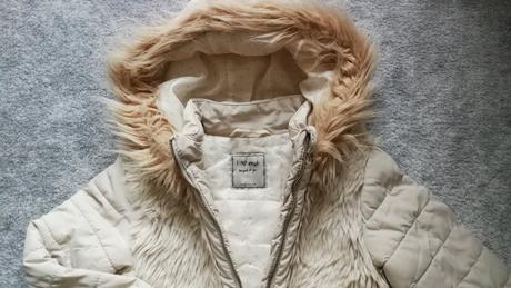 Bunda s kožušinou 5-6 r/116, next,116