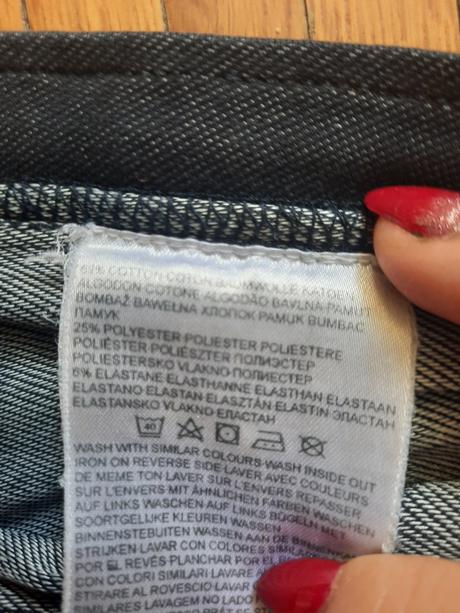 Dámske/dievčenské legíny 3/4, c&a,164