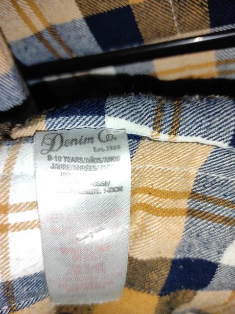 Riflova zateplená bunda, denim co,140