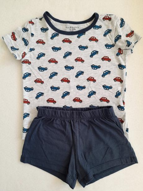 Pyžamko, fox & bunny,98