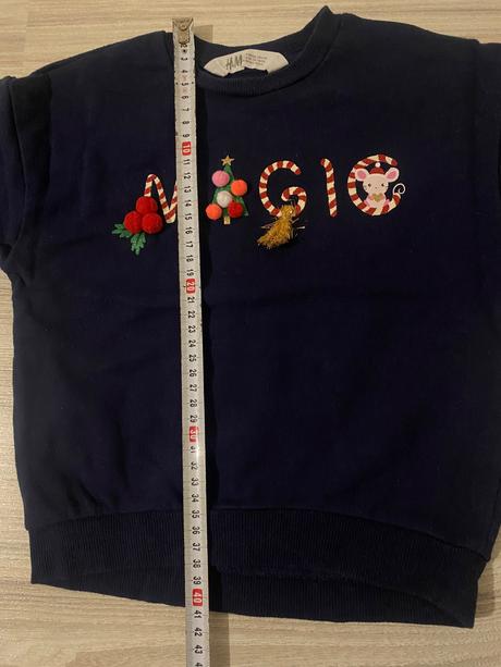 Vianočná mikina, h&m,98