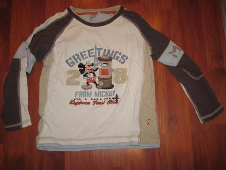 Tričko s dlhým rukávom s mickey , disney,122