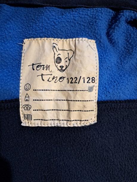 Flisova mikina tom tino, 122