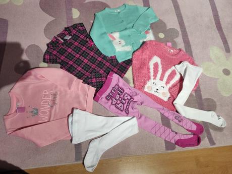 Mega balík pre dievčatko č. 110-116 jeseň-zima-jar, 104–116