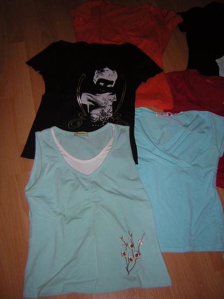 Balík dámskych tričiek vel.36/s , s