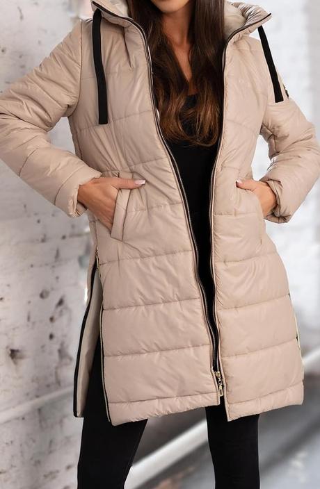 Dámska zimná bunda, l / s