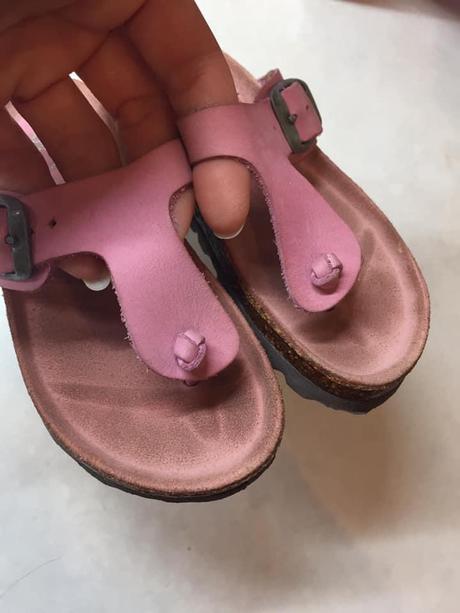 Inter bios celokozene anatomické sandálky 25, 25