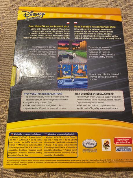 Toy story 2 cz pc cd,