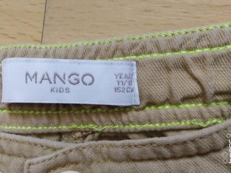 Chlapčenské kraťasy, mango,152