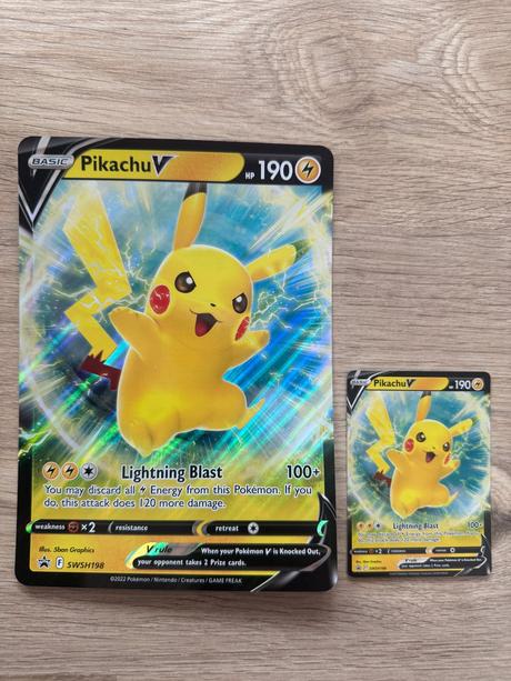 Jumbo pokémon karty - veľké (oversize) - originál,