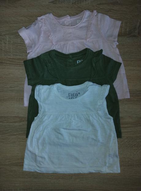 Balik dievčenské triko, 68–80