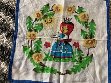 Retro vreckovka princezná,