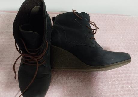 Prechodné topánky na klinovom podpätku, lasocki,36