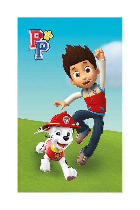 Detský uterák paw patrol ryder a marshall 50/30,