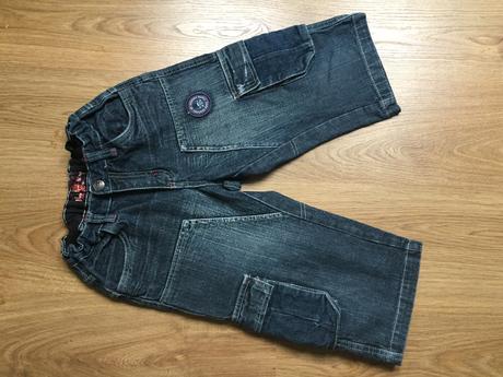 3/4 riflove nohavice, 140