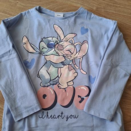 Dievčenské tričko dlhý rukáv, disney,104