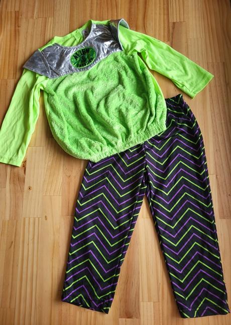 Karnevalový kostým alien invasion na 3-4 roky, 