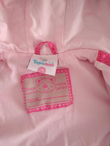 Podšitá parka, topomini,74