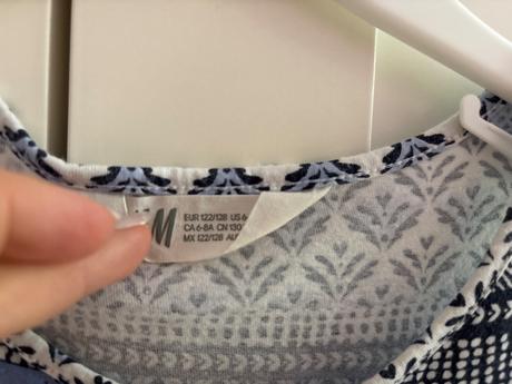 Šaty hm, v 121/128, h&m,122