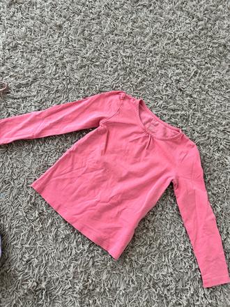 Ruzove tričko, h&m,98