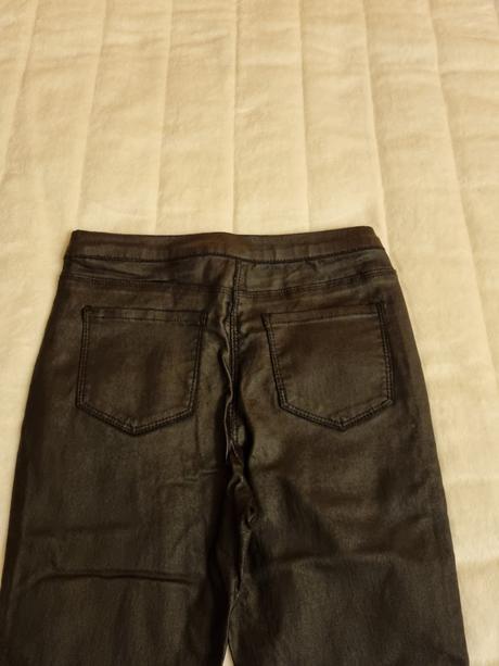 Nohavice, imitácia kože, next,140