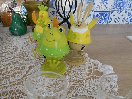 Plechové zvonce veľkonočný motýv,, 