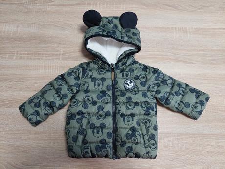 Mickey mouse teplunká bunda zn.disney baby veľ.74, disney,74