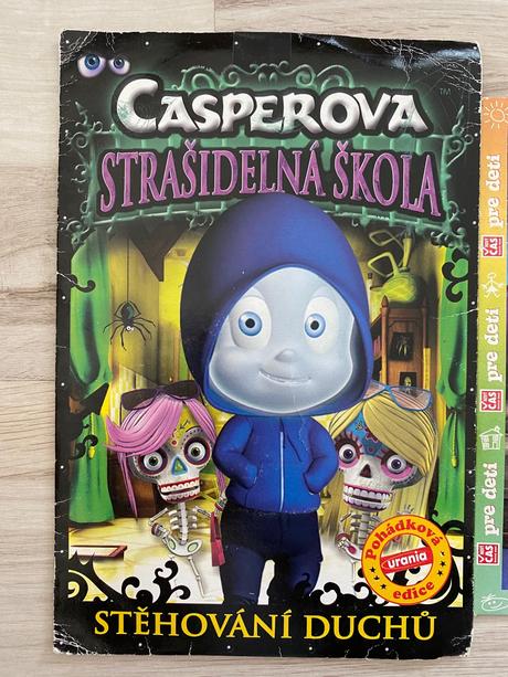 Casperova strašidelná škola 2 diely, cena za kus, 