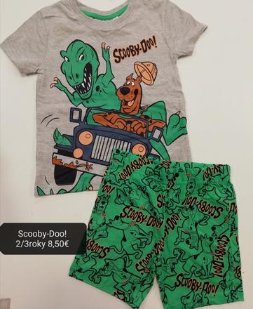 Letná súprava komplet scooby-doo /pyžamo, 98