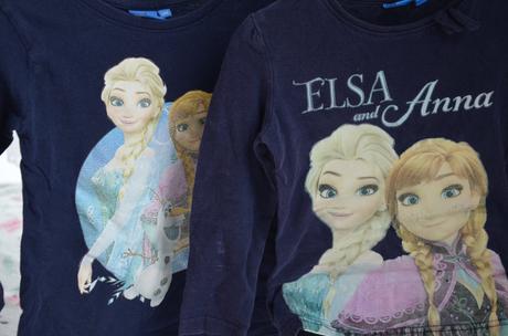 2x tričko frozen-104, 104