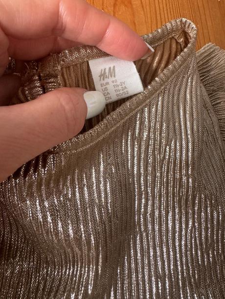 Šaty trblietavé 92, h&m,92