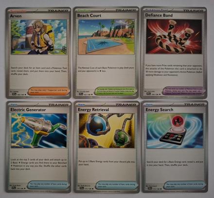 Pokémon karty "scarlet & violet" (10), 