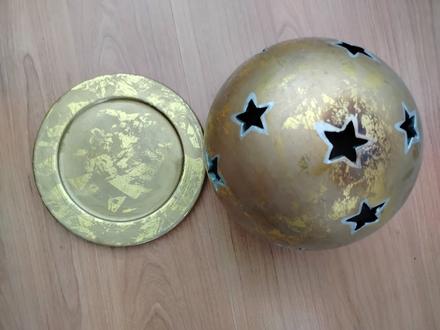 Guľový svietnik s hviezdičkami, 