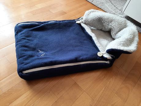 Teplučký kožúškový fusak do kočíka, 