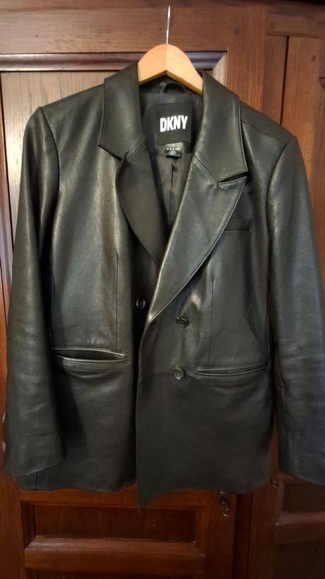 Dámska kožená bunda dkny, dkny,s