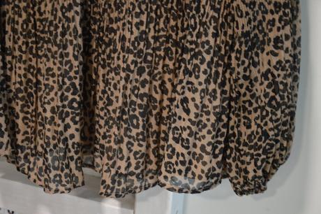 Plisovaný leo top, c&a,42