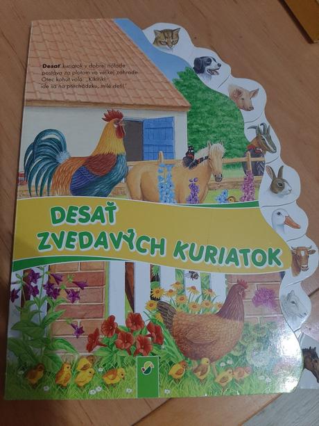 Predám detskú knižku o zvieratách., 