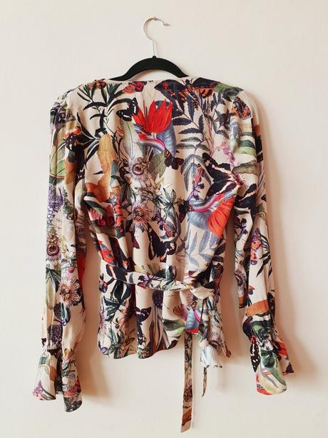 Dámska blúzka s volánmi, h&m,36