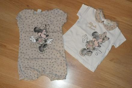 Komplet minnie top stav, disney,68