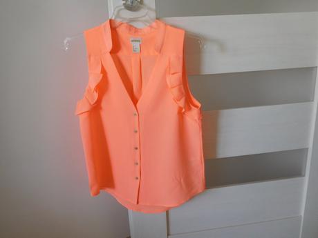 Neonková blúzka 34v,, h&m,34